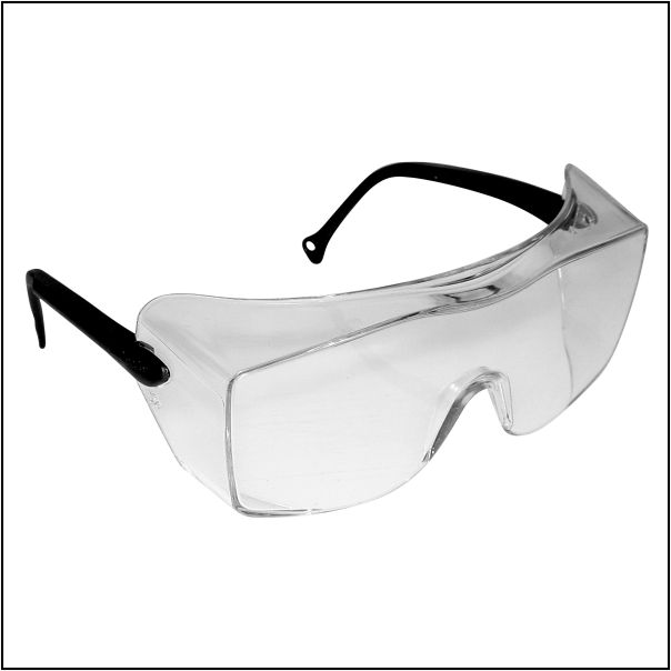 3M OX BLACK TAMPLE OVER THE GLASS COVERAGE Kacamata 3M OX Black Tample Over The Glass Coverage