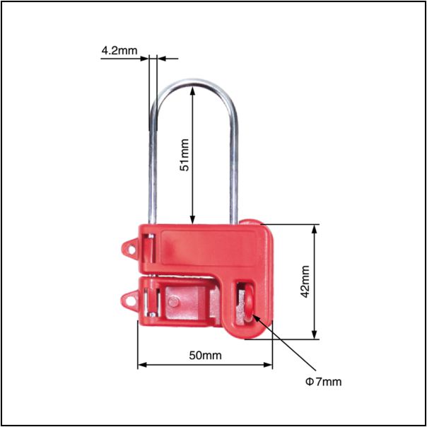 Lototo Butterfly Lockout Hasp LS430