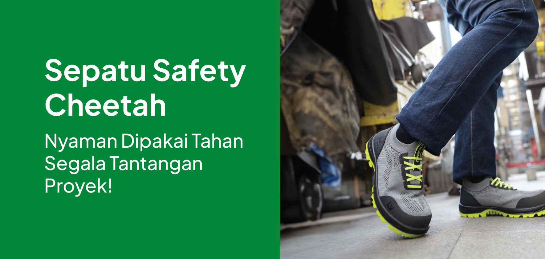 Sepatu Safety Cheetah