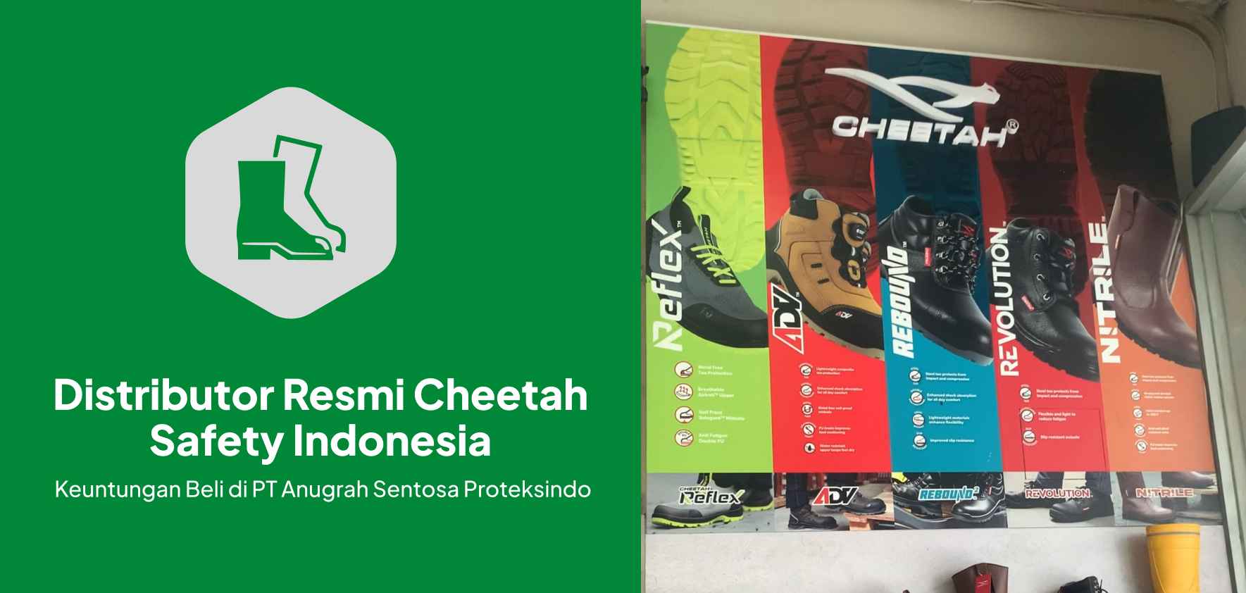 Distributor Resmi Cheetah Safety Indonesia