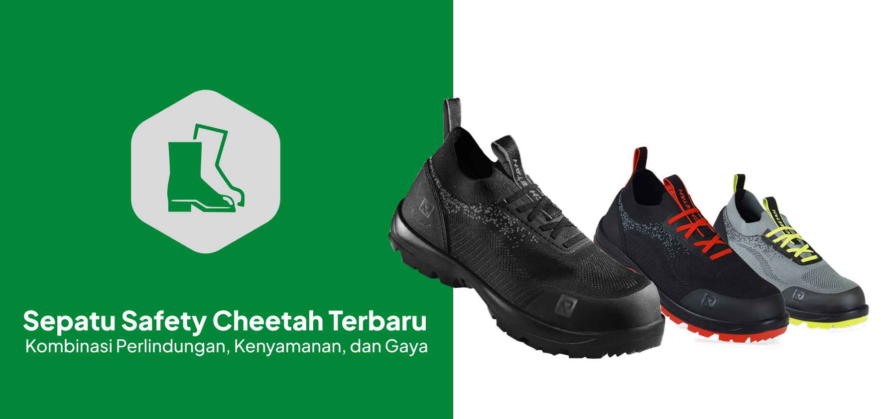 Sepatu Safety Cheetah Terbaru_ Kombinasi Perlindungan, Kenyamanan, dan Gaya