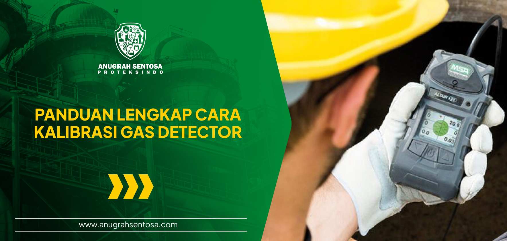 cara kalibrasi gas detector
