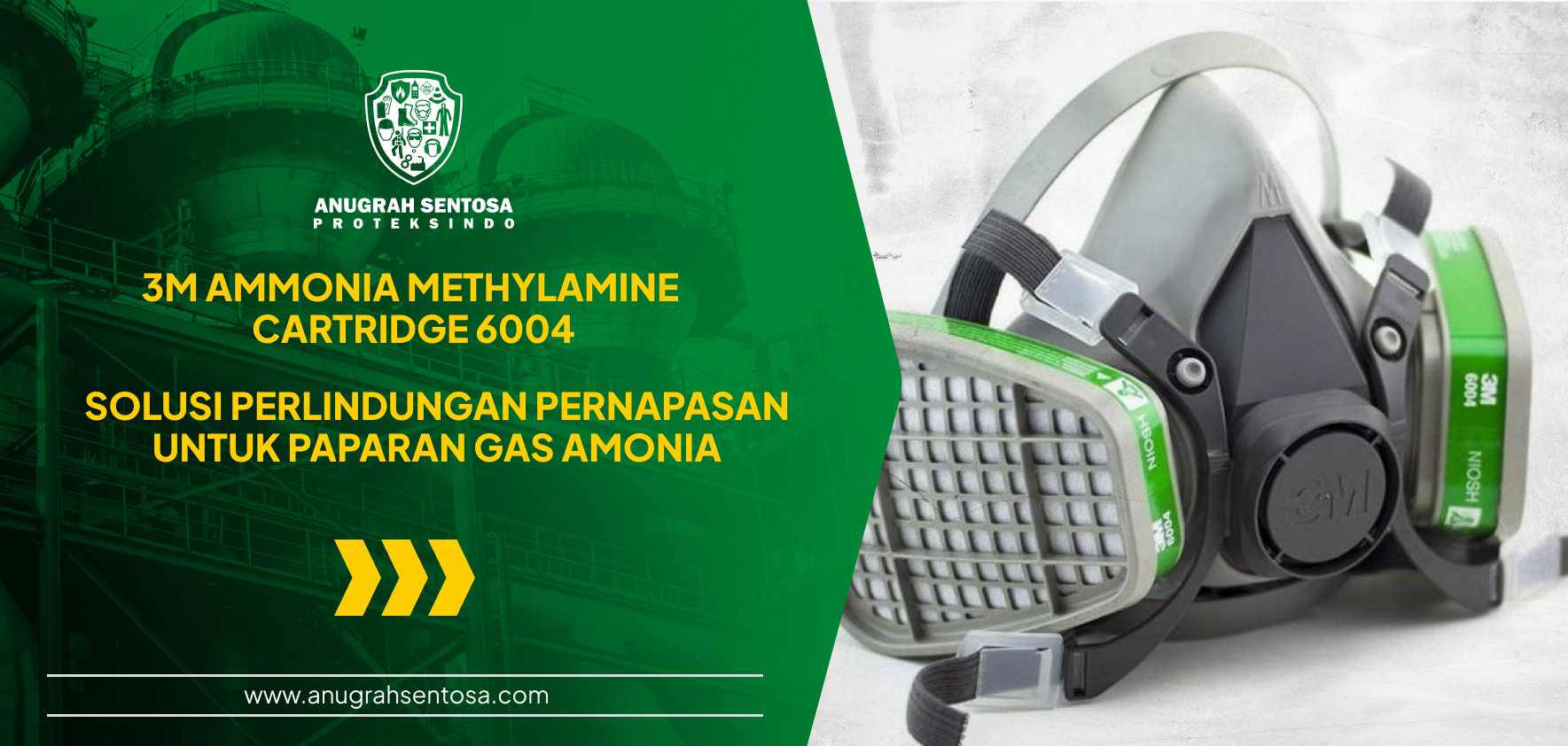 3M Ammonia Methylamine Cartridge 6004