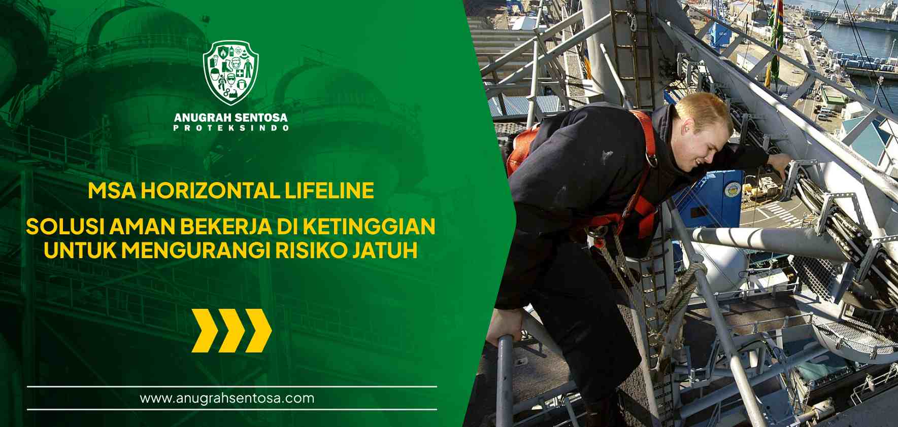 msa horizontal lifeline