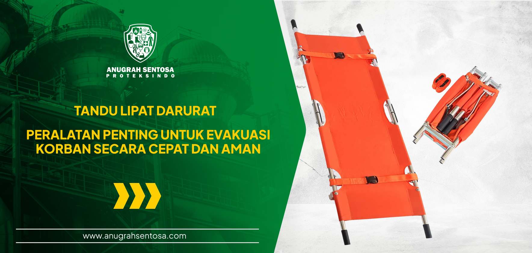 tandu lipat darurat