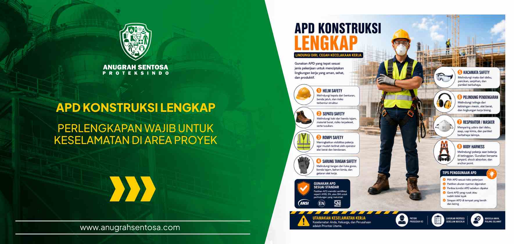 apd konstruksi lengkap