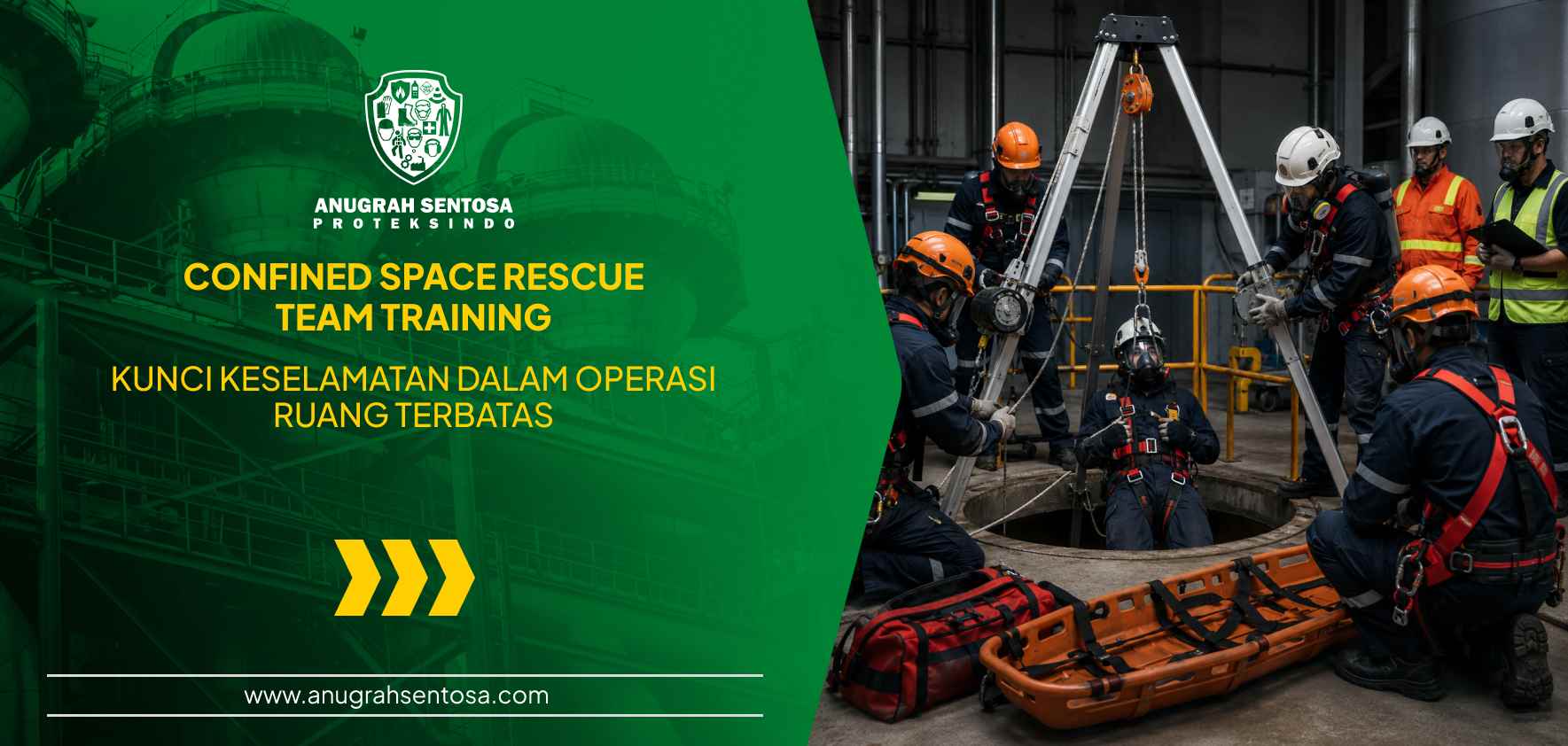 confined space rescue team training