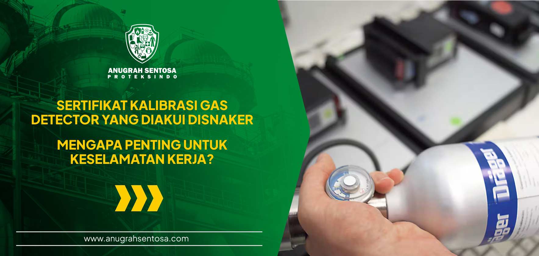 sertifikat kalibrasi gas detector yang diakui disnaker