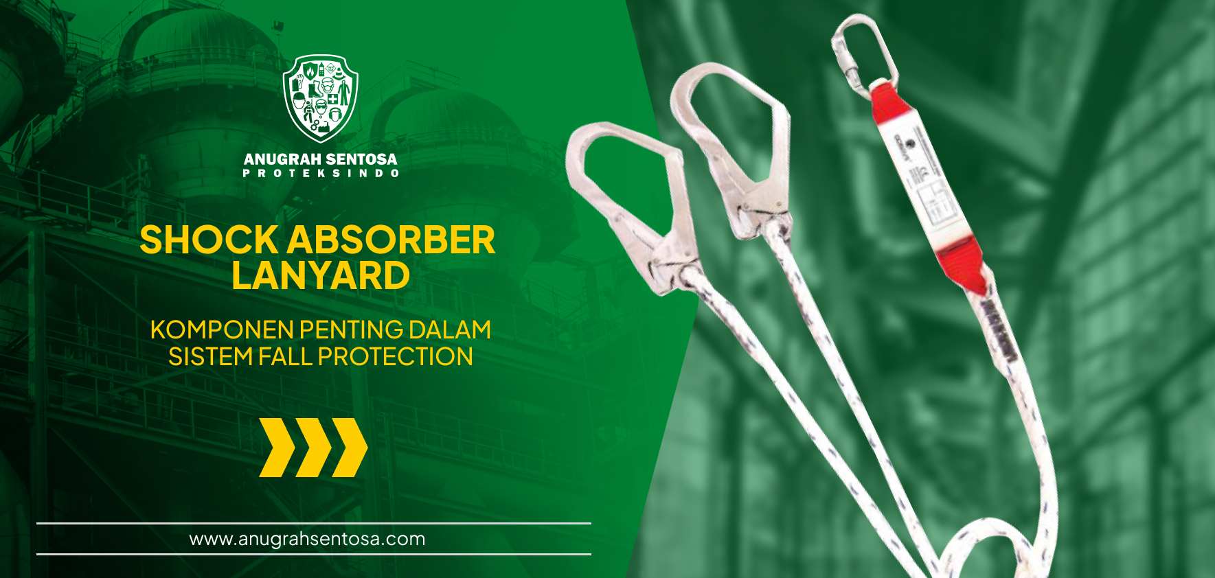 shock absorber lanyard