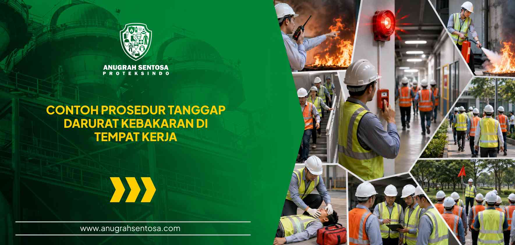 contoh prosedur tanggap darurat kebakaran