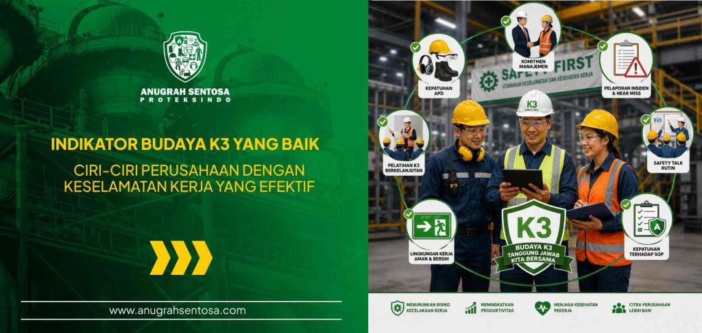 indikator budaya k3 yang baik