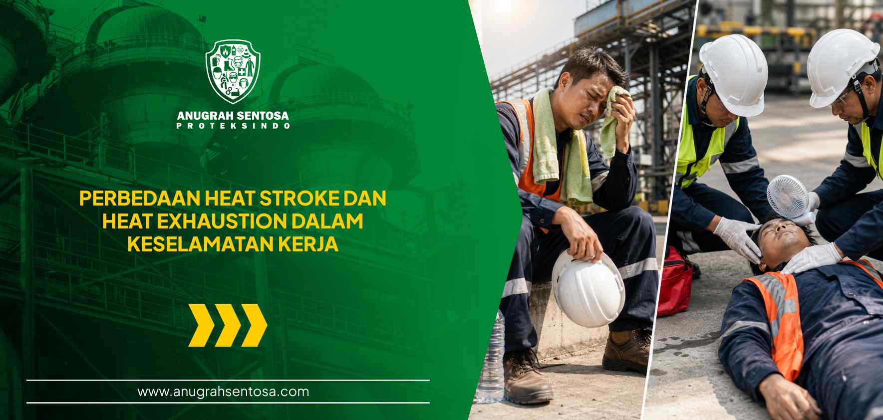perbedaan heat stroke dan heat exhaustion