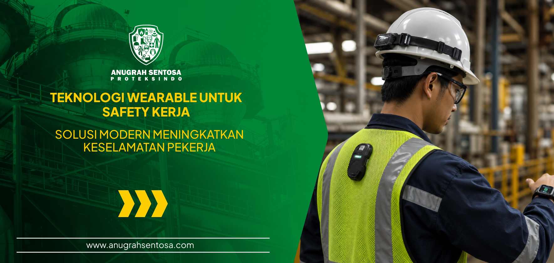 teknologi wearable untuk safety kerja