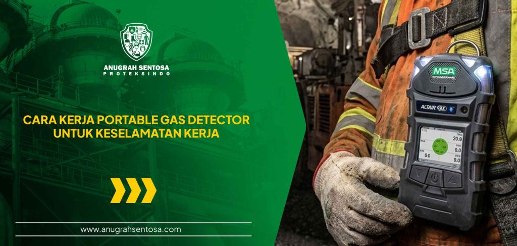 cara kerja portable gas detector