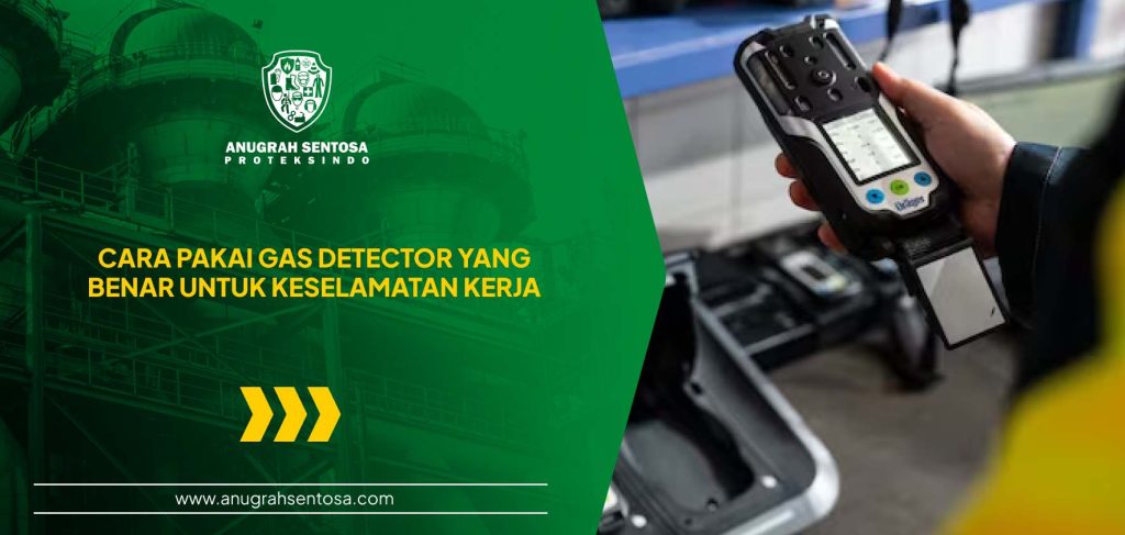 cara pakai gas detector yang benar