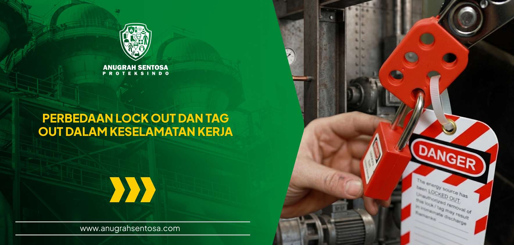 perbedaan lock out dan tag out