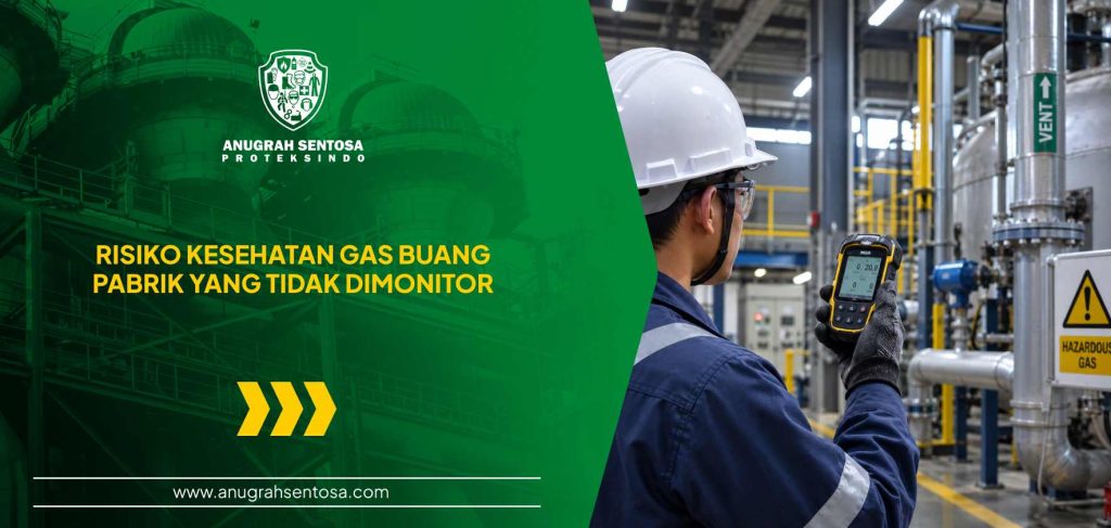 risiko kesehatan gas buang pabrik yang tidak dimonitor
