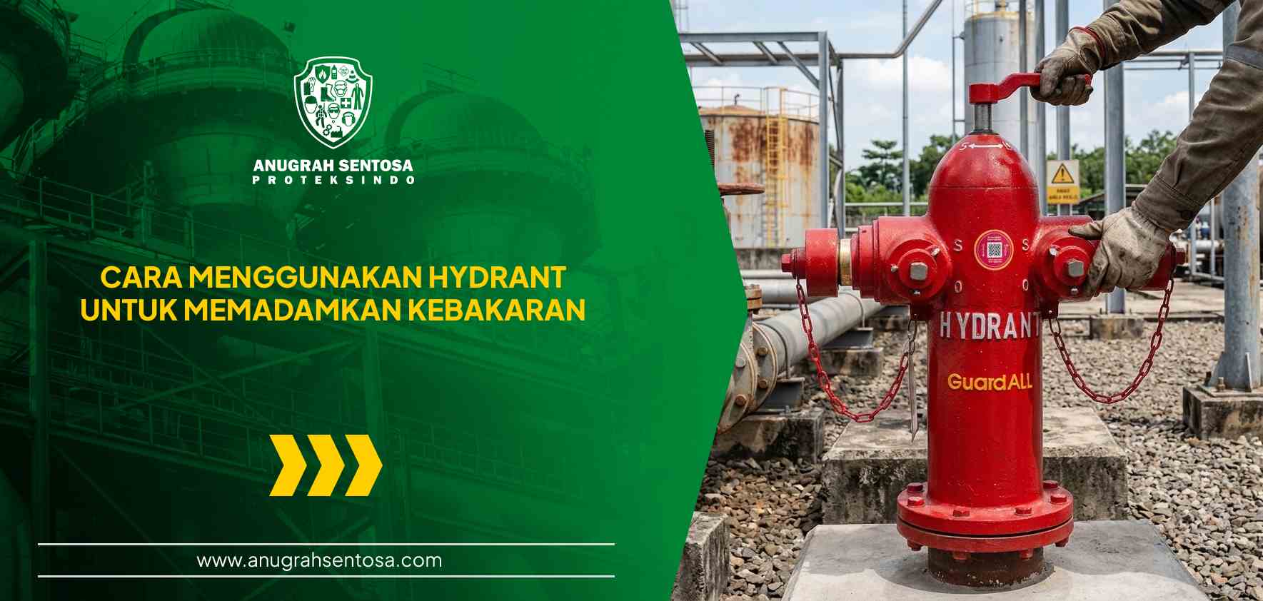cara menggunakan hydrant