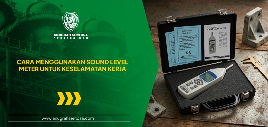cara menggunakan sound level meter