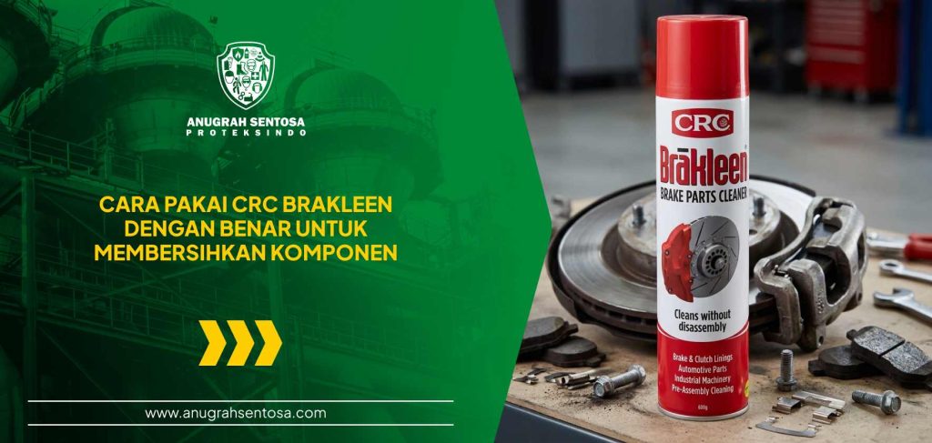 cara pakai crc brakleen