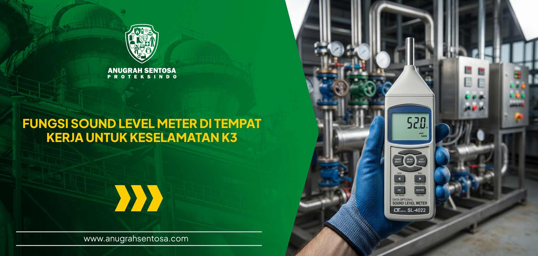 fungsi sound level meter di tempat kerja