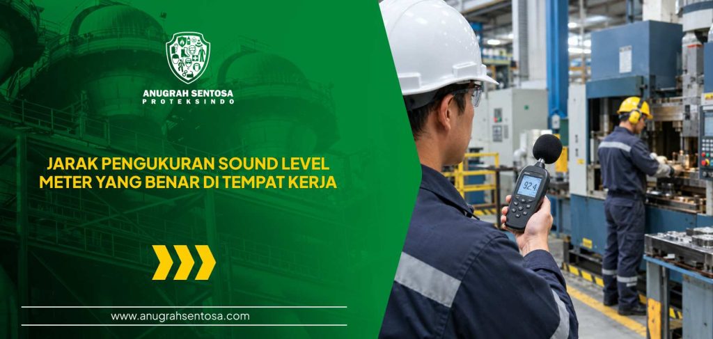 jarak pengukuran sound level meter yang benar