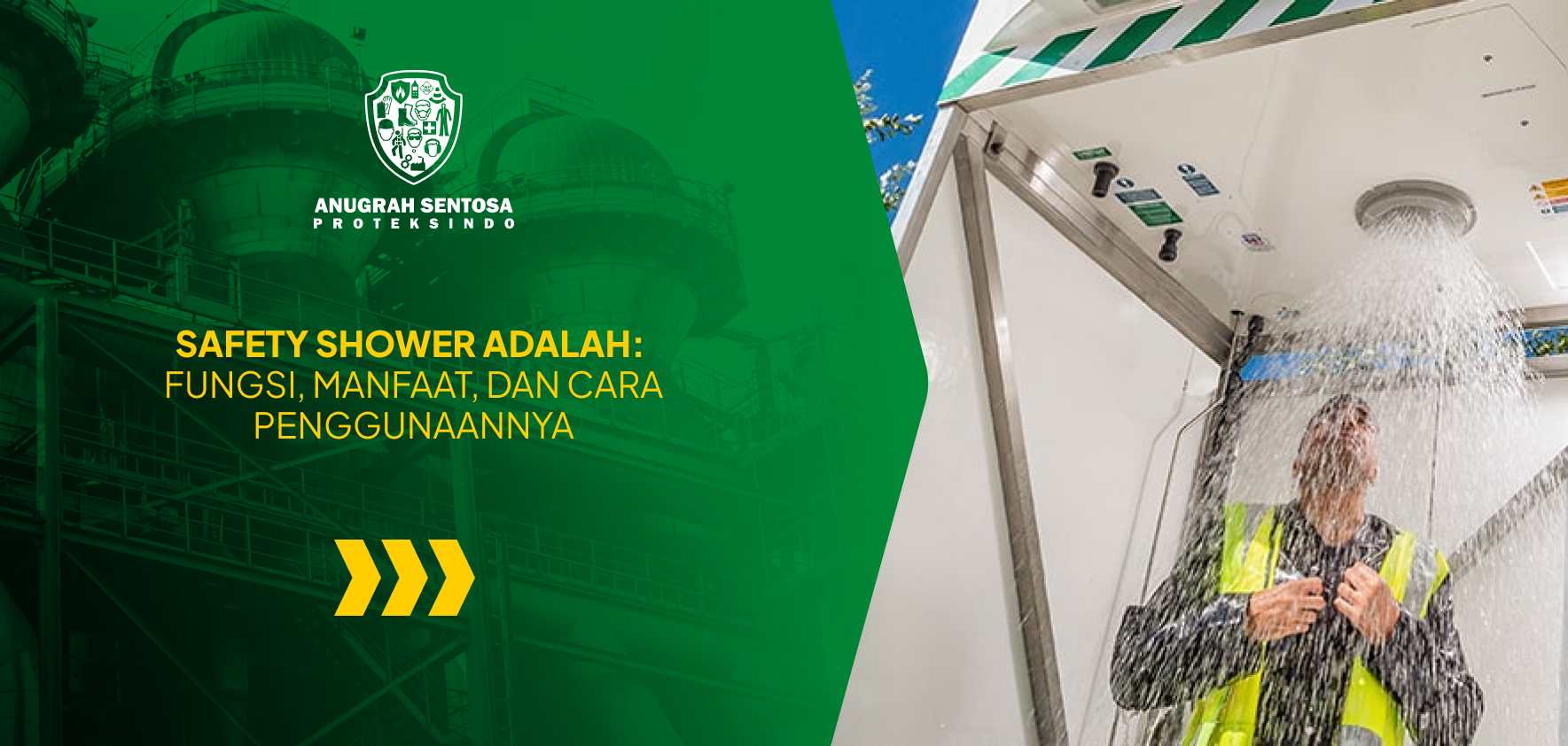 safety shower adalah